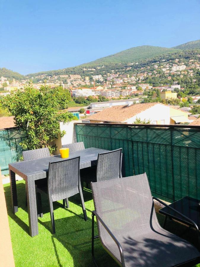 Les Jardins Des Senteurs - Appartement Prive Avec Piscine Et Parking Грас Екстериор снимка